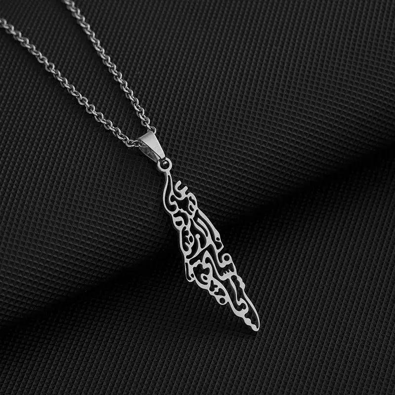 Culture Palestine Necklace - Kufiya Corner #