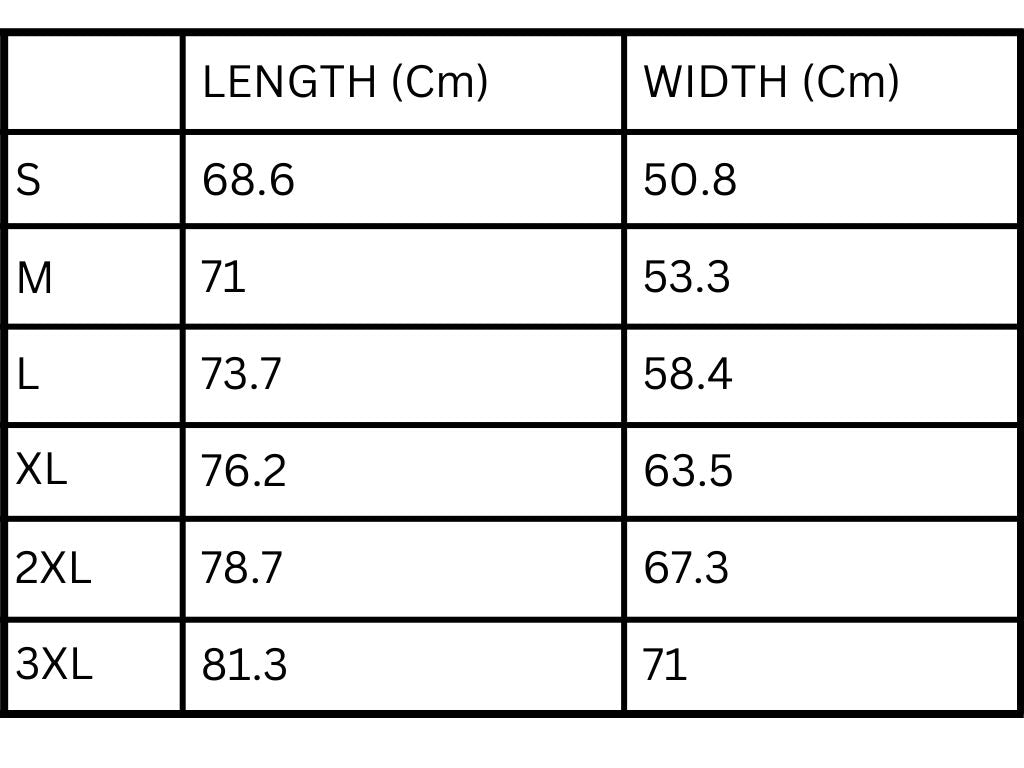 Size Guide 2 – Kufiya Corner