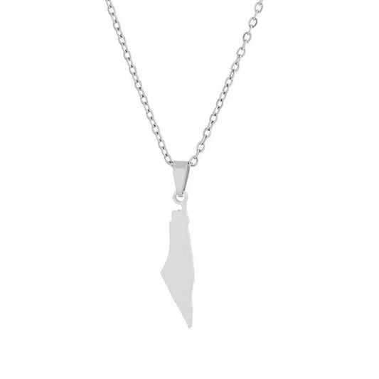 Unity Palestine Necklace - Kufiya Corner #