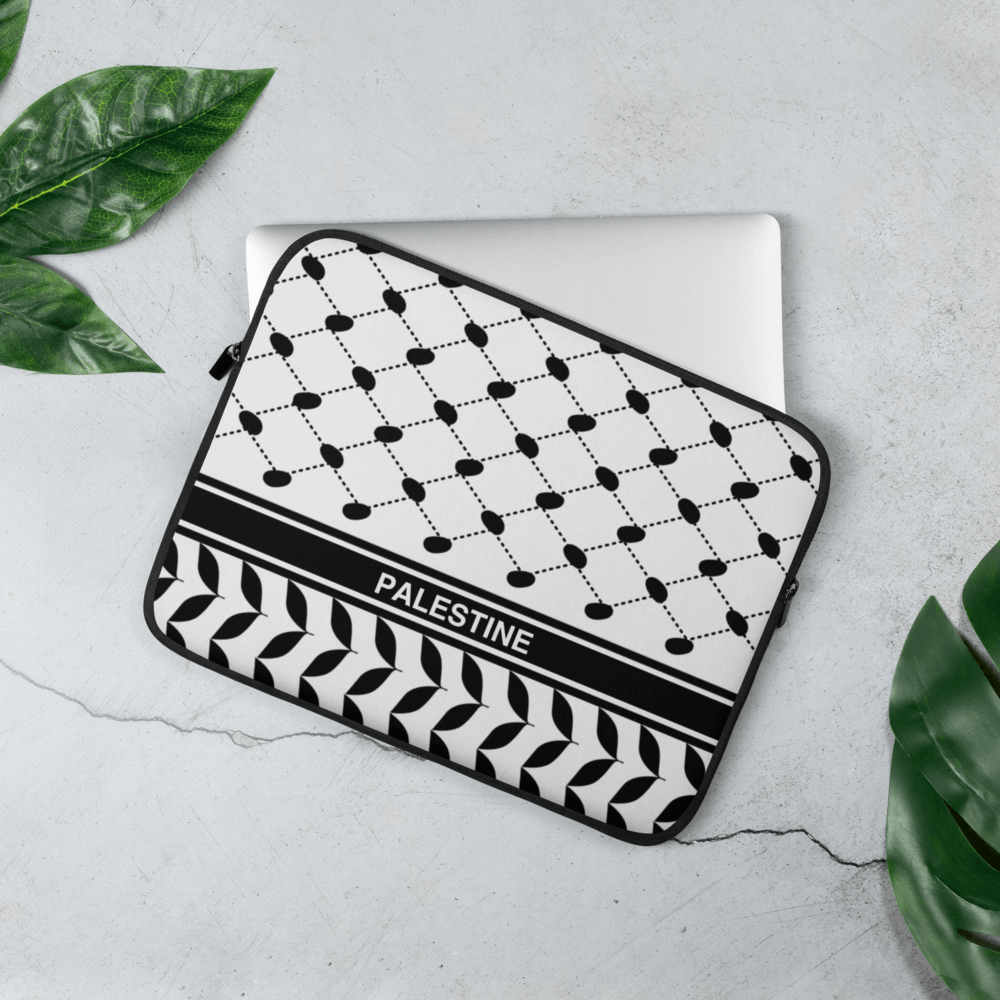 Palestine Laptop Sleeve - Kufiya Corner #