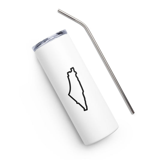 Stainless steel tumbler - Kufiya Corner #