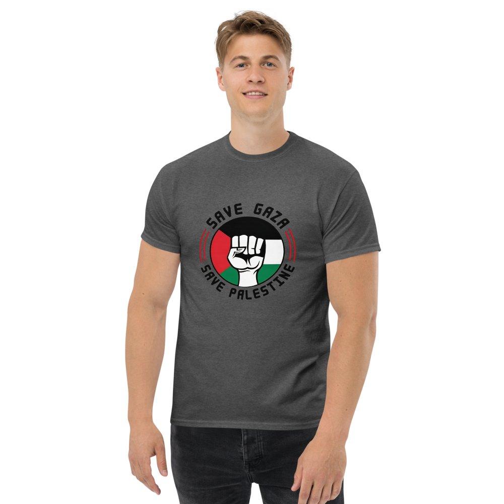 Palestine Men's classic tee - Kufiya Corner #