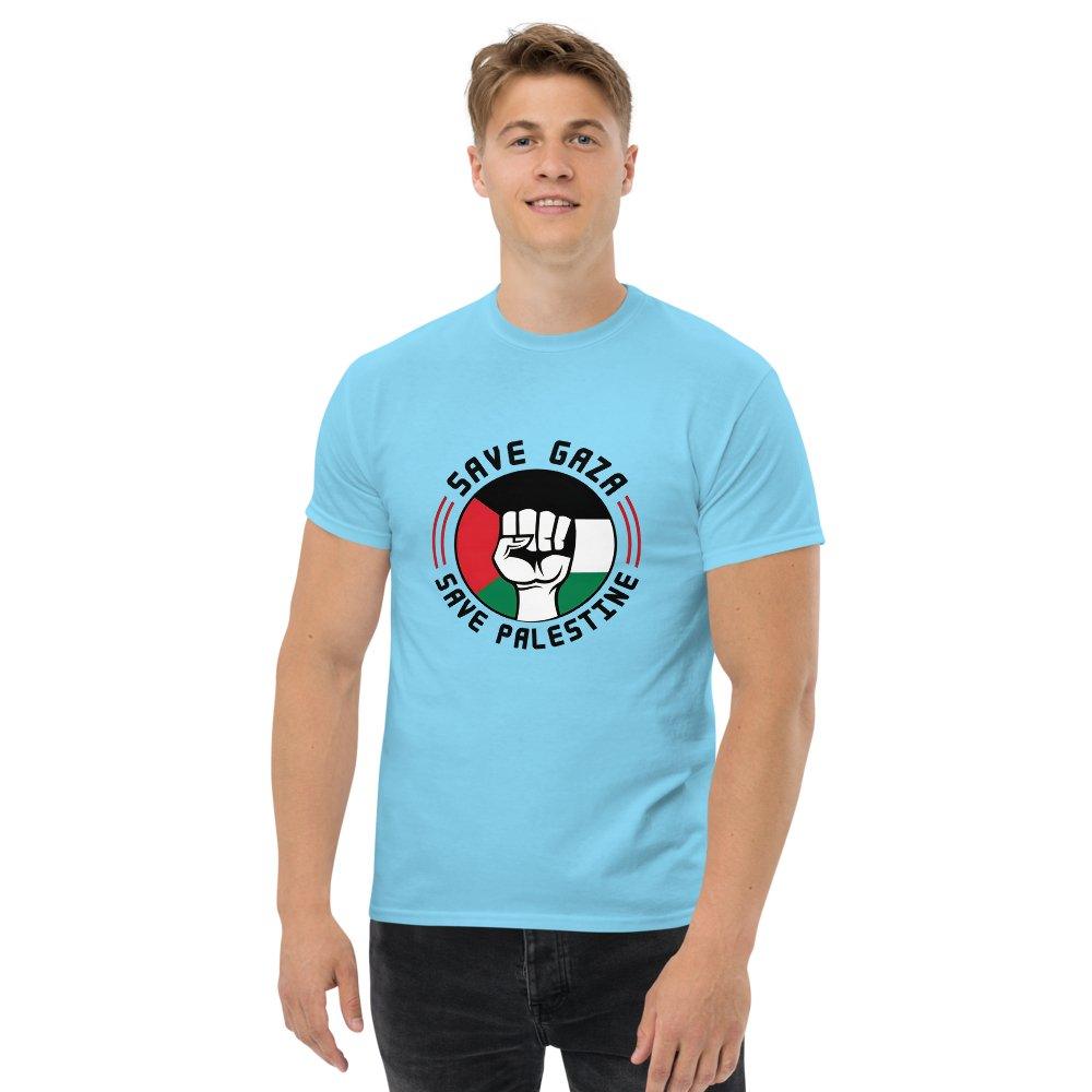 Palestine Men's classic tee - Kufiya Corner #