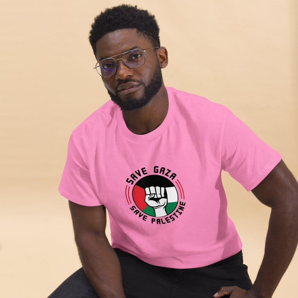 Palestine Men's classic tee - Kufiya Corner #