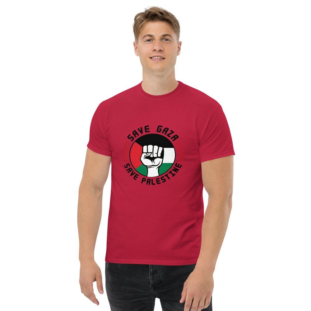 Palestine Men's classic tee - Kufiya Corner #
