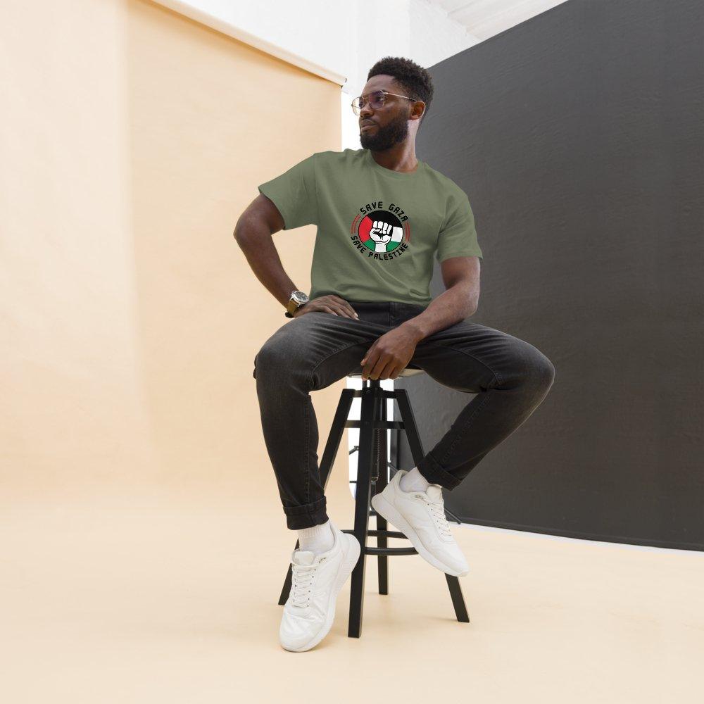 Palestine Men's classic tee - Kufiya Corner #