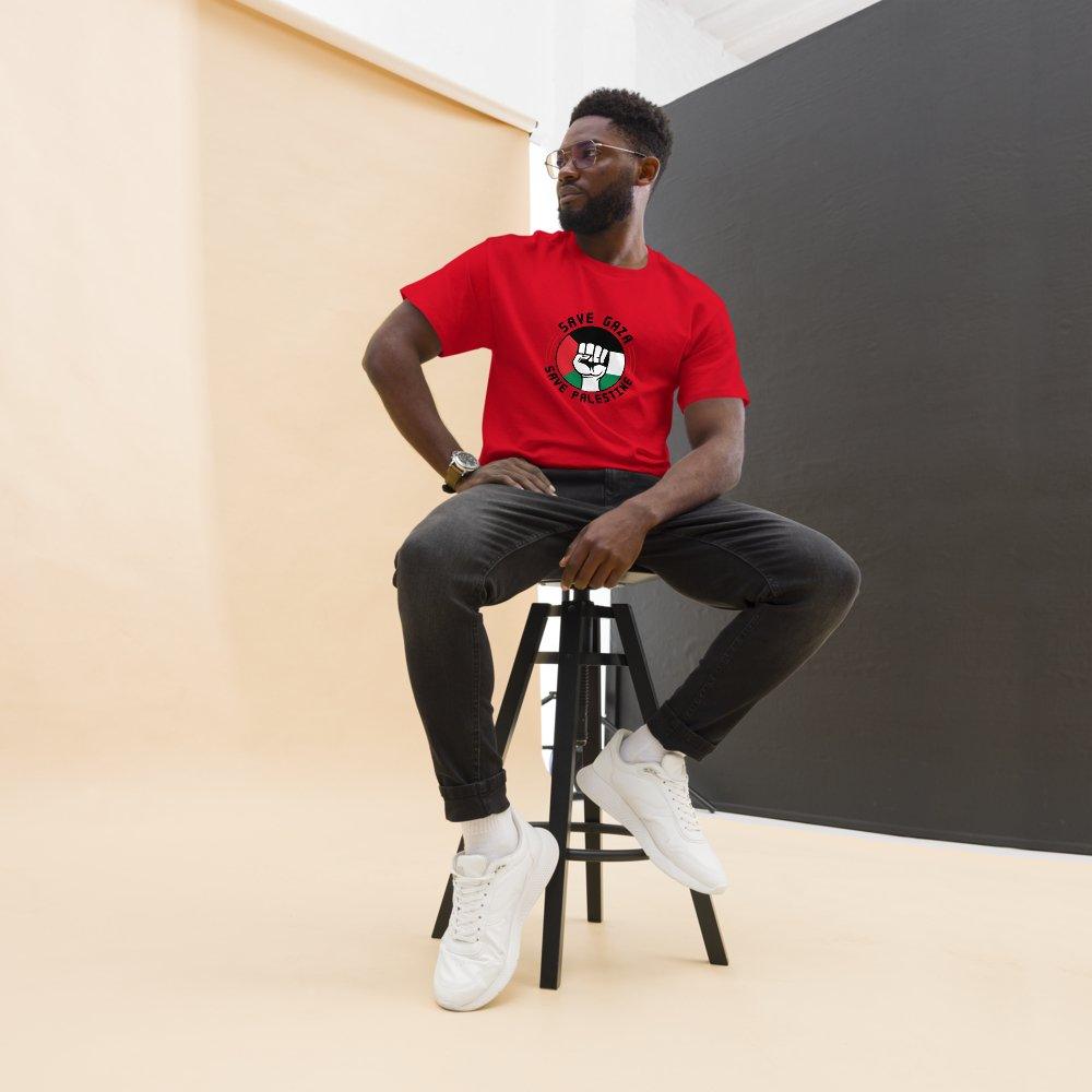 Palestine Men's classic tee - Kufiya Corner #
