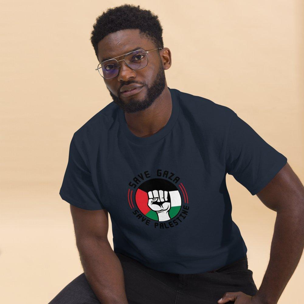 Palestine Men's classic tee - Kufiya Corner #