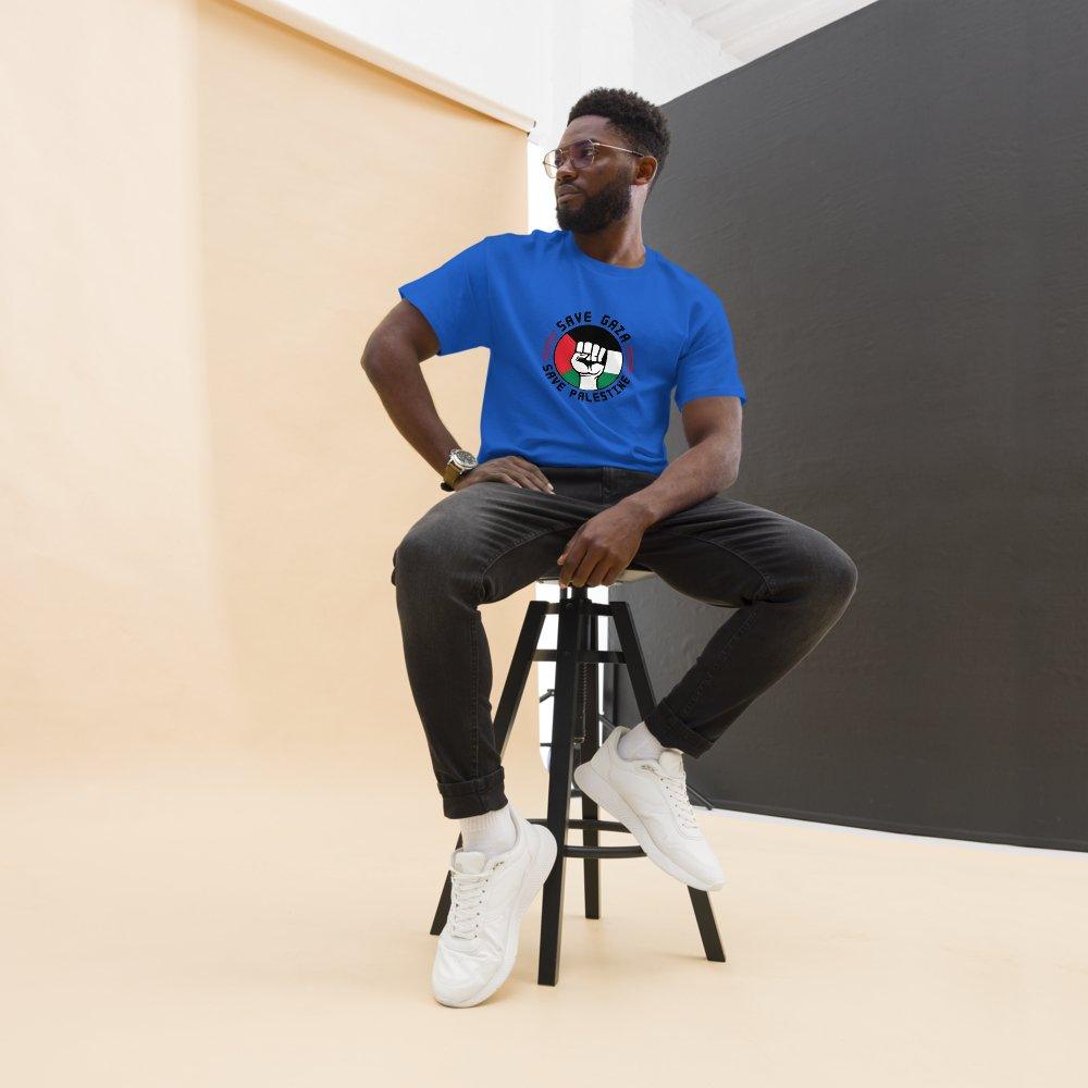Palestine Men's classic tee - Kufiya Corner #