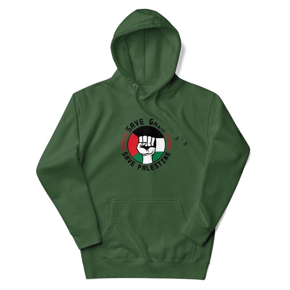 UniSex Palestine Hoodie - Kufiya Corner #