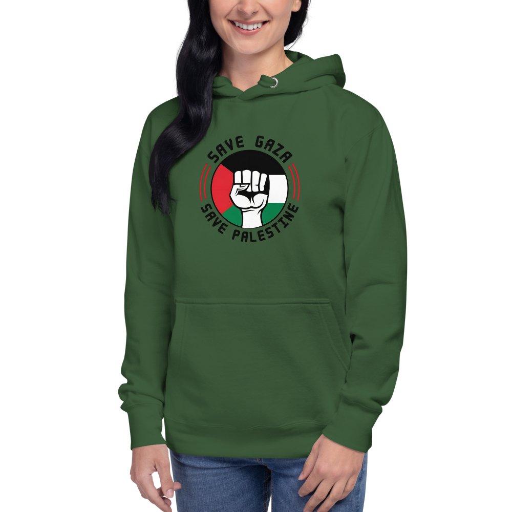 UniSex Palestine Hoodie - Kufiya Corner #