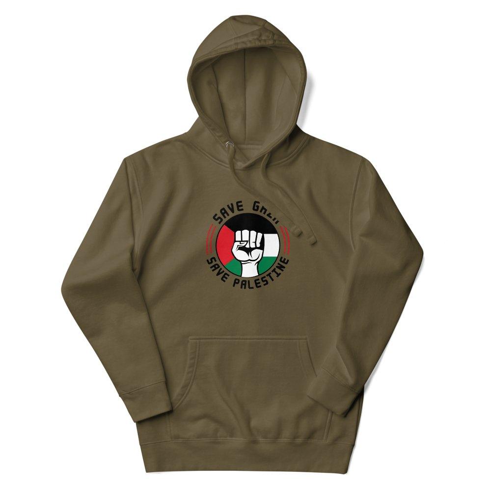 UniSex Palestine Hoodie - Kufiya Corner #