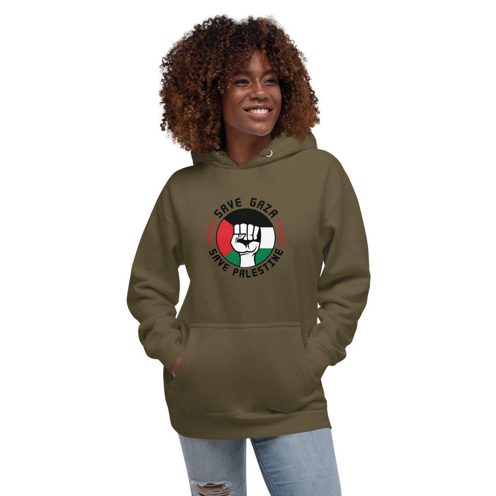 UniSex Palestine Hoodie - Kufiya Corner #