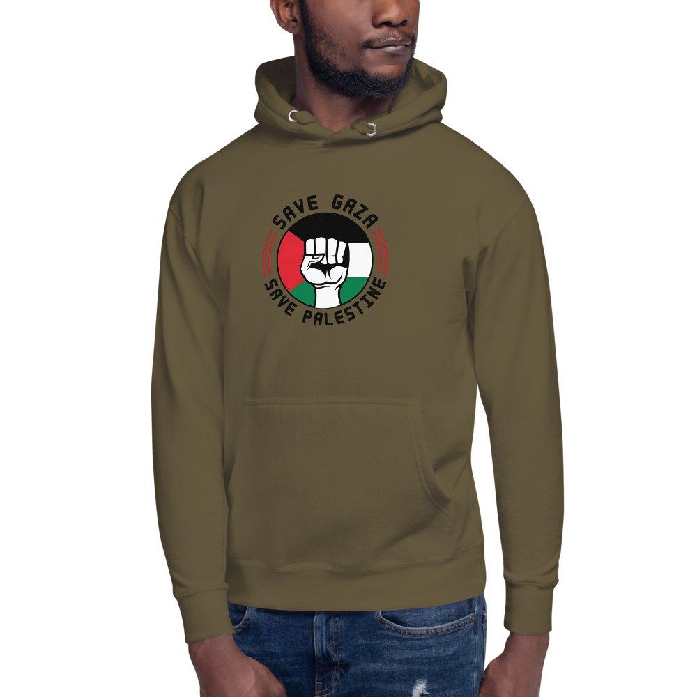 UniSex Palestine Hoodie - Kufiya Corner #