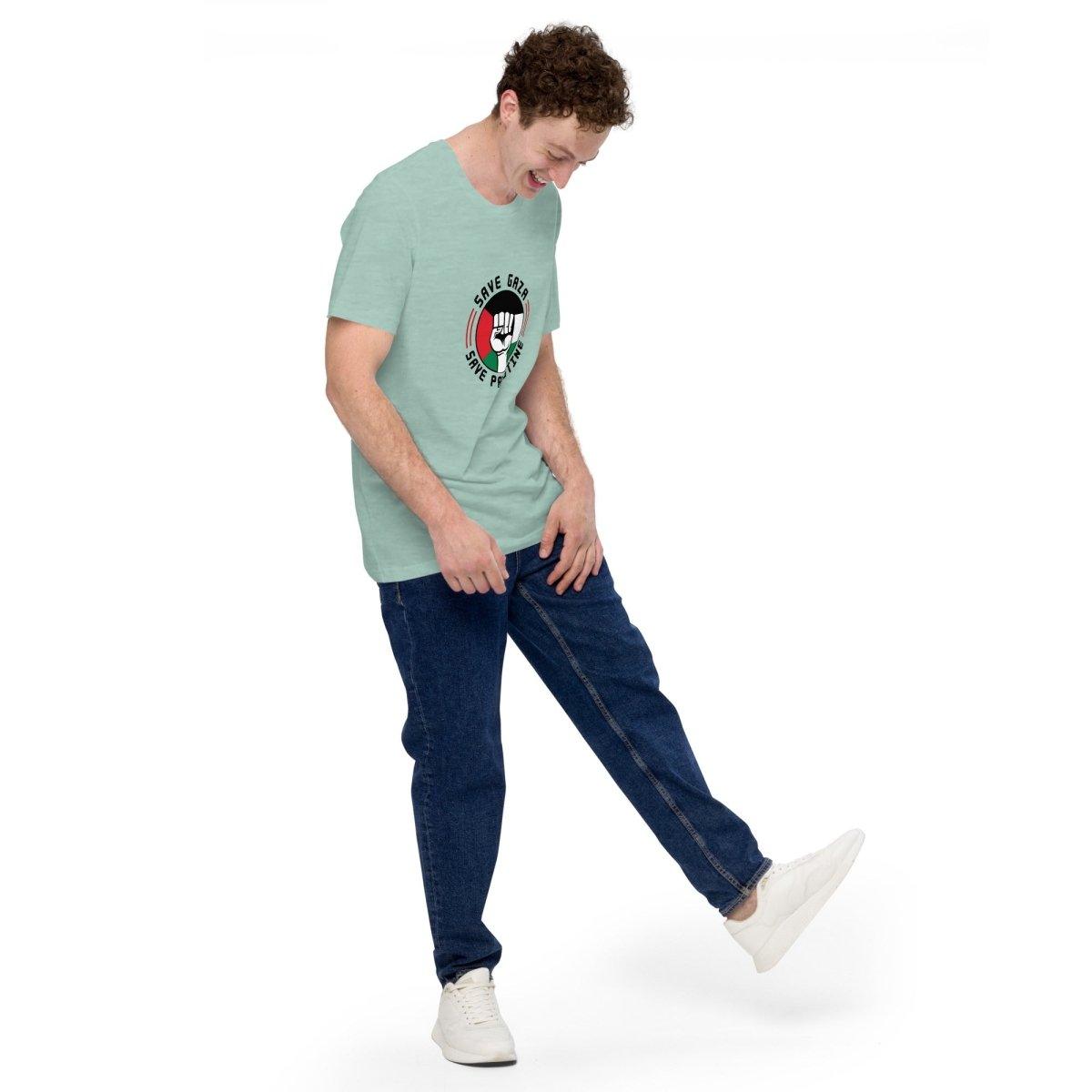 Unisex Palestine T-shirt - Kufiya Corner #