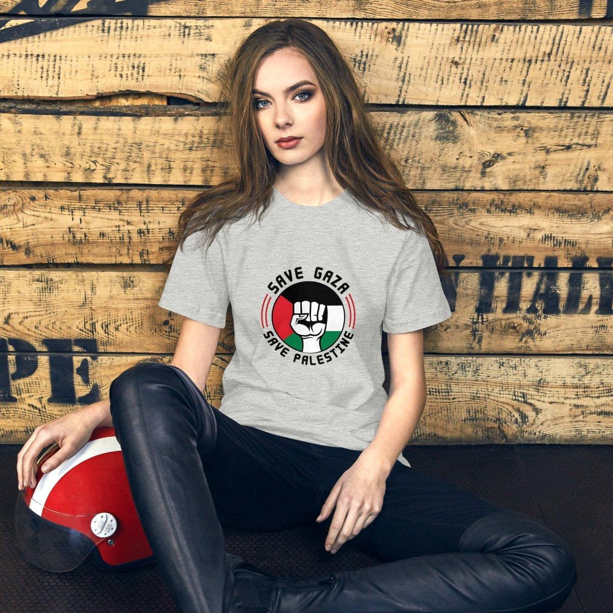 Unisex Palestine T-shirt - Kufiya Corner #