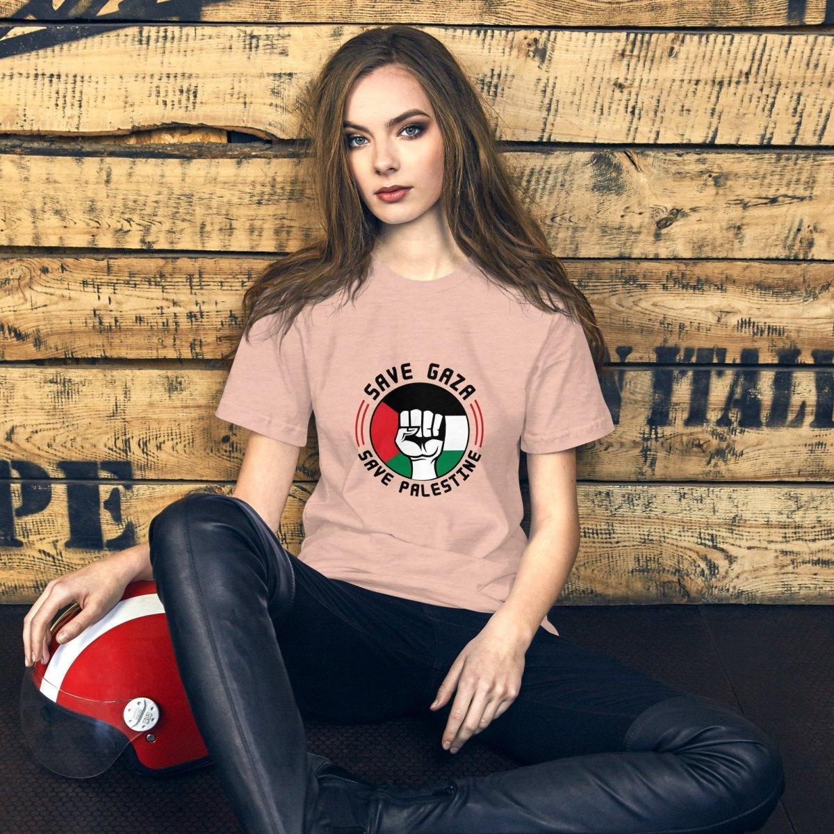 Unisex Palestine T-shirt - Kufiya Corner #
