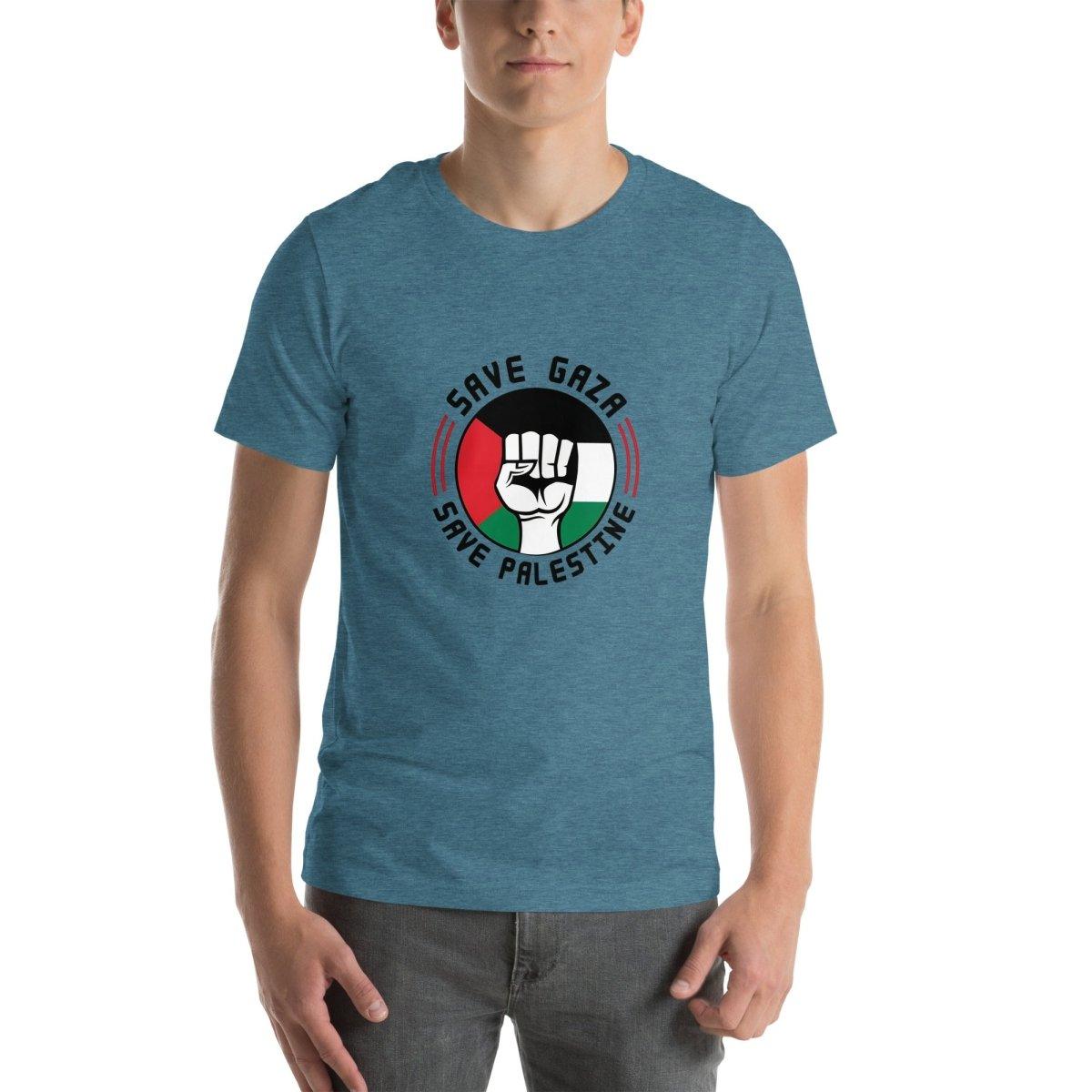 Unisex Palestine T-shirt - Kufiya Corner #