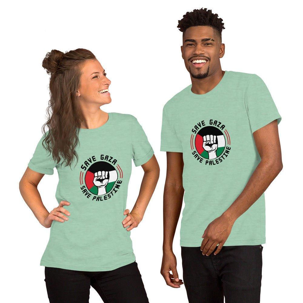 Unisex Palestine T-shirt - Kufiya Corner #