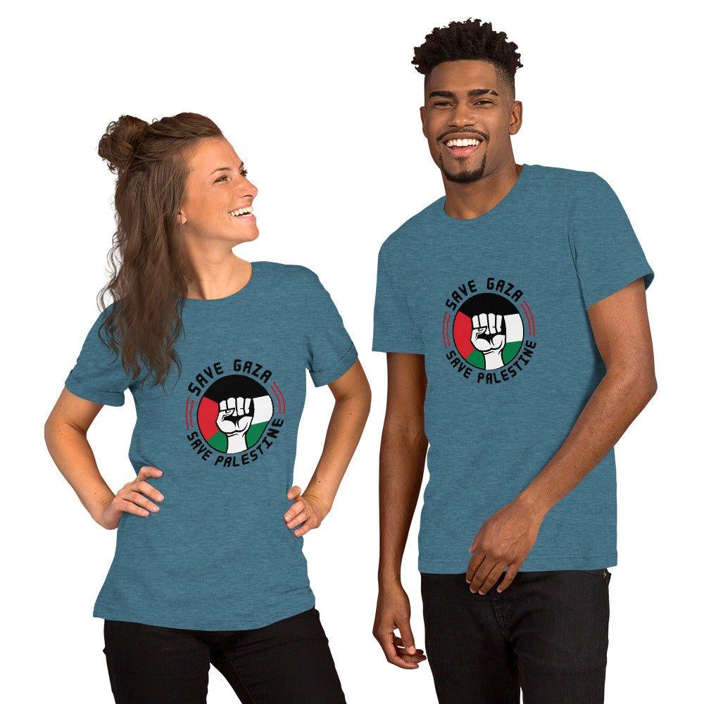 Unisex Palestine T-shirt - Kufiya Corner #