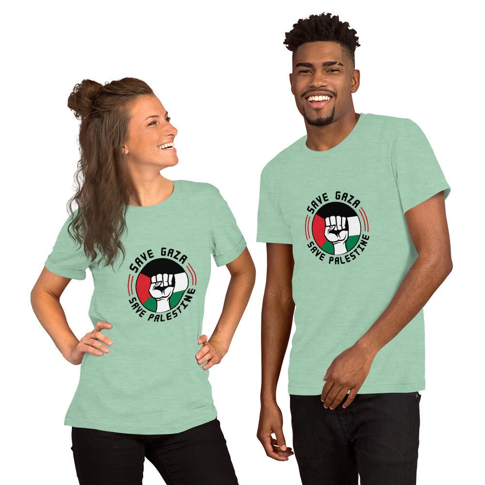 Unisex Palestine T-shirt - #kufiyacorner - #Keffiyeh- #Gaza - #Palestine